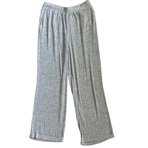 Quince Brushed Lounge Straight Leg Pants Heather Grey Size Large - Picture 4 of 11
